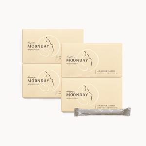 แฮปปี้ มูนเดย์ ออร์แกนิค แอพพลิเคเตอร์ แทมปอน ซุปเปอร์ พร้อมคุณสมบัติการดูดซับสูงพิเศษและดีไซน์ผ้าฝ้ายออร์แกนิคนุ่ม สำหรับสุขอนามัยของผู้หญิง - Product Image 5