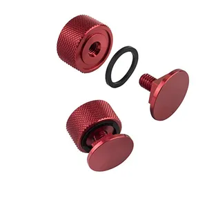 Dongguan Fabriek Cnc Aluminium Bewerking Lassen Helm Hoofddeksels Kap Fasteners Transportband Helm Schroef En Bout - Product Image 1