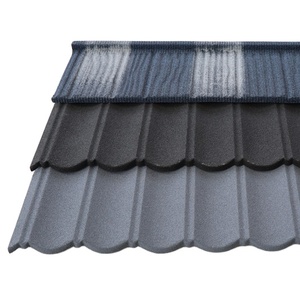 Modern Design Stone Coated Shingles Roofing Tiles Colorful Construction <strong>Masonry</strong> <strong>Material</strong> for Home Use - Product Image 1
