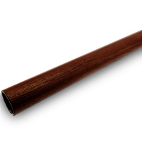 Tringle de douche en aluminium, rail de rideau en aluminium