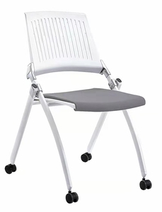 Chaise de salle de conférence multicolore à roulettes, <span class=keywords><strong>petit</strong></span> <span class=keywords><strong>Format</strong></span>, prix d'usine - Product Image 3