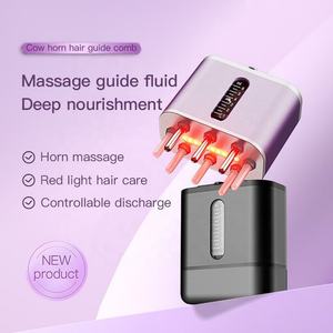 Peigne de massage du cuir chevelu anti-chute de cheveux avec flacon applicateur d'huile nutritive - Product Image 3