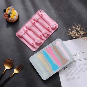 8 <span class=keywords><strong>Chat</strong></span> Griffe Biscuits Chocolat Moule Silicone Moule <span class=keywords><strong>Fromage</strong></span> Bâton Auxiliaire Alimentaire <span class=keywords><strong>Dent</strong></span> Meulage Bâton Cuisson Gâteau Moule - Product Image 5