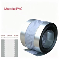Connecteur de conduit flexible en polyester et acier galvanisé, largeur personnalisée OEM/ODM, pour système de ventilation CVC, usage hospitalier