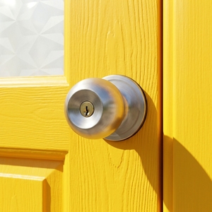 Study Room Three-<b>Bar</b> Ball Lock for Aluminum/Plastic Frames - Keyed Universal Silent Lock with Privacy Protection - Product Image 3