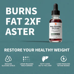 Les gouttes de régime amincissantes Factory Keto aident à la gestion du poids améliorer le contrôle du métabolisme appétit supplément de grains de café vert - Product Image 4