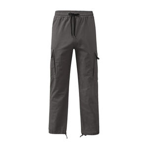 <b>Lightweight</b> Oxford Fabric Casual <b>Mens</b> Cargo <b>Trousers</b> Six Pockets Elastic Cuffs Breathable Design for <b>Summer</b> Hiking Travel Daily - Product Image 1