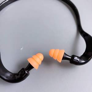 卸売ソフトバンドシリコン水泳再利用可能な耳栓洗える聴覚バンドシリコンバンド耳栓 - Product Image 6