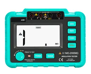 Nhà Máy bán hàng trực tiếp RICHMETERS 8060b + Kỹ thuật số cách nhiệt Tester nối đất kháng Meter