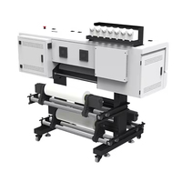 Nueva Impresora Plotter de Película UV DTF Semiautomática Huayin con Cabezal de Impresión Epson A3 de 60 cm, Máquina de Vinilo Plano para Películas de TPU, 1 Año de Garantía