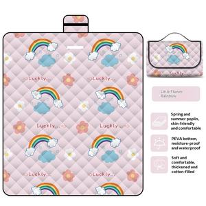 Nouveau Tapis de Pique-Nique Ultrasonique Imperméable et Antidérapant en Polyester 2026 pour Camping, Extérieur et Plage - Product Image 4