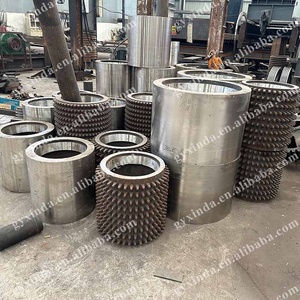 Verstärkter Rahmen Granit-Stein Doppelwalzenbrecher Zement-Walzenbrecher Bauxit-Doppelwalzenbrecher für Industrielle Mineralien - Product Image 6