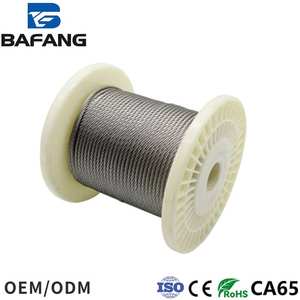 Câble en acier à haute tension Ss201 Ss304 Ss316 6*19 7*19 7*7 1*19 câble métallique avec pleine taille 0.3-30mm - Product Image 4