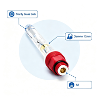 Capteur de pH pour eau pure avec boîtier de cellule de débit, chambre d'échantillonnage à faible volume pour mesure sans particules, raccord NPT, OEM ODM