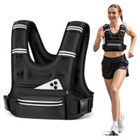 Nouveau modèle transfrontalier de gilet lesté réglable pour la course, gilet de sac de sable invisible avec poids réglable, ensemble lesté