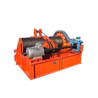 Treuil électrique/diesel de 5 tonnes, 10 tonnes, 15 tonnes pour barge avec câble métallique