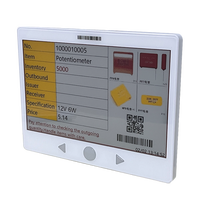 Etiqueta Inteligente para Recogida Eléctrica, Pantalla de Tinta Electrónica de 7.5 Pulgadas, 4 Colores, Luz LED, Sistemas Automatizados de Recogida, Almacén PTL