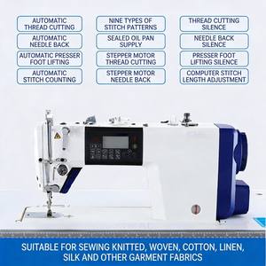 Machine <span class=keywords><strong>à</strong></span> coudre robuste pour boutonnières et machine <span class=keywords><strong>à</strong></span> coudre interlock rapide pour ligne de production de vêtements - Product Image 5