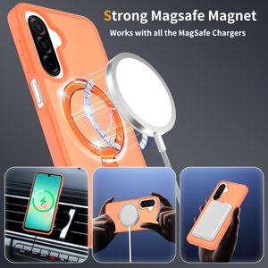 เคสโทรศัพท์กันกระแทกระบบแม่เหล็ก<span class=keywords><strong>ชาร์จ</strong></span>ไร้สายสำหรับ Samsung A17, A57 A26 A16พร้อมขาตั้ง S26 Samsung Ultra - Product Image 4