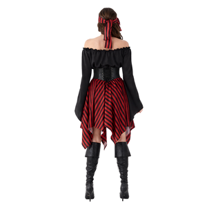 Nouveau Costume de <span class=keywords><strong>Pirate</strong></span> Feinuo pour Femmes Adultes, Kit de <span class=keywords><strong>Déguisement</strong></span> pour Halloween - Product Image 5