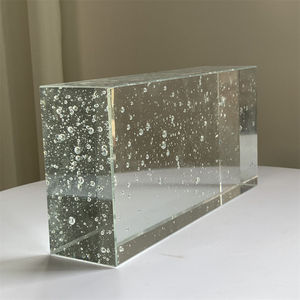 ADEL ADL1326CGB Blocs de verre solides plats écologiques résistants au feu et durables pour la décoration extérieure des bâtiments - Product Image 5