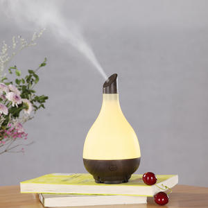 Humidificateur d'aromathérapie en bois grainé AliExpress 100 ml avec lumière LED, diffuseur de bureau pour usage domestique - Product Image 3