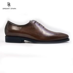 حذاء رجالي جلدي, حذاء رجالي جلدي ماركة (ستارك) ماركة (ستارك) ماركة (ستارك) عالي الجودة باللون البني ، مسطح مصنوع من خامة جيدة التهوية - Product Image 2