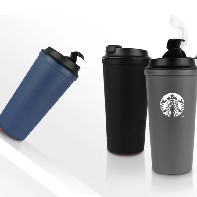 Relatiegeschenk Elegant Ontwerp Koffiekopje 430Ml Oem Beschikbaar Antislip Mok Star Bucks Tumbler