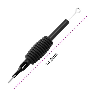 Cubierta de silicona desechable para aguja de tatuaje, esterilizada, en blíster, para mangos de cartuchos RL RS RM M1 M2, suministros - Product Image 6