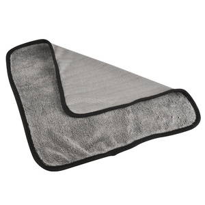Chiffon de nettoyage absorbant en microfibre, <span class=keywords><strong>serviette</strong></span> de séchage, à boucle tordue, personnalisée, taille GSM, pour détail de voiture - Product Image 3