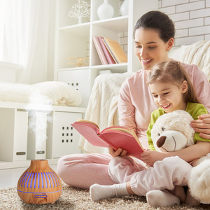 <span class=keywords><strong>Diffuseur</strong></span> d'huiles essentielles 400 ml, <span class=keywords><strong>diffuseur</strong></span> d'arômes à grain de bois, humidificateur ultrasonique à brume froide, silencieux, 4 minuteurs, <span class=keywords><strong>diffuseur</strong></span> portable - Product Image 3
