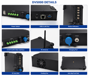 Synsensor DV5000 Tester per il controllo del percorso dei cavi in fibra ottica con allarme vibrazione, DVS OTDR, localizzatore 4G GPS GIS per tubazioni sotterranee fino a 80 km - Product Image 4