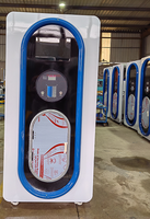 Distributeur d'eau automatique à osmose inverse 24h/24, vend de l'eau purifiée, prend en charge l'insertion de pièces et le paiement par carte