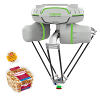 4 Trục Cánh Tay Robot Với Gripper Cánh Tay Bánh Pick Và Nơi Robot Máy