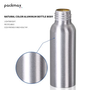 30ml-200ml Aluminum Screw Bottle for Toner, Hand Soap, Shampoo, Perfume – <b>Travel</b> Refillable <b>Container</b> - Product Image 2