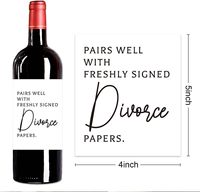 Personnalisation sur mesure, étiquettes de bouteille adhésives amovibles de haute qualité, rouleau d'étiquettes de bouteille, étiquettes de bouteille de vin rouge