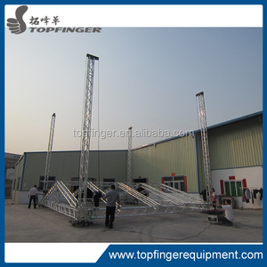 2025 New Arrival Ngoài Trời Tổ Chức Sự Kiện Buổi Hòa Nhạc Mobil Arc Trang Trí Sân Khấu Chiếu Sáng Cong Mái Giàn Nâng Giàn Hệ Thống - Product Image 5