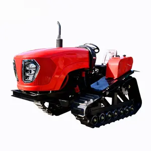 35hp tipo cingolato Mini Diesel agricolo coltivatore rotativo motozappa multifunzione