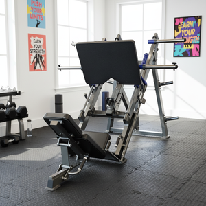 Staalconstructie Zit-<span class=keywords><strong>Leg</strong></span> Press Trainer met Veiligheidsvoorzieningen, 1.6T Capaciteit & 200kg Max Gebruikersgewicht voor Kracht Training in de Gym - Product Image 6