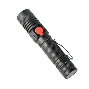 Lampe torche 4 modes d'éclairage COB LED 500 lumens rechargeable avec aimant puissant et clip de poche pour le camping et le travail - Product Image 3