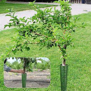 Couverture de <span class=keywords><strong>protection</strong></span> pour tronc d'arbre en plastique, réglable et modulable, pour jeunes arbres et plantes, outil de jardinage - Product Image 4