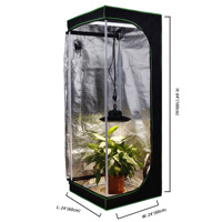 Serres de culture hydroponique métalliques personnalisées OEM, ventilation, culture de champignons, jardin, serre de culture intérieure