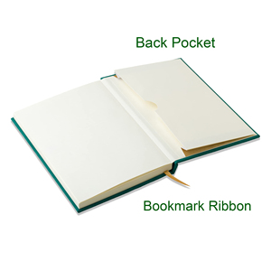A5 Custom Book Printing Leather Hardcover Organizer/Planner Notebook with 100 Sheets Lined Pages for Writing - Product Image 3