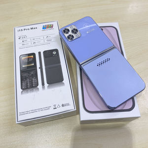 Nouveau téléphone pliable I15 Pro 2,55 pouces 4 SIM avec clavier, téléphone à clapet 2G GSM pas cher, débloqué, vente en gros - Product Image 4
