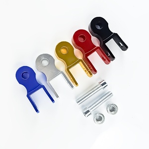 Dispositif de surélévation de pédale en aluminium pour <span class=keywords><strong>moto</strong></span>/scooter, coussinet de surélévation d'<span class=keywords><strong>amortisseur</strong></span> arrière - Product Image 3