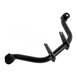 Support de repose-pieds YHMOTO pour Simson S51 S70 Enduro, plaques d'ancrage noires soudées à 180 degrés - Product Image 5