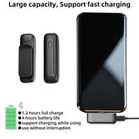 Micrófono Lavalier Inalámbrico M6mini 1 a 2 al por Mayor, Tipo C Plug and Play, para TikTok, YouTube, Vlogging, OEM
