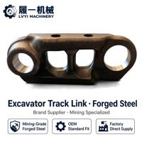 Pièces de train de roulement pour excavatrice Shantui : Chaîne de chenilles et rouleaux de chenilles pour modèles SE40, SE60, SE100, SE120, SE200, SE220