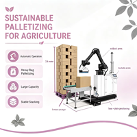 Bras de robot collaboratif industriel, palettiseur automatique pour machine de palettisation de cartons et de sacs