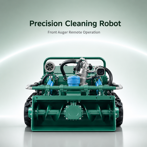 Robot de nettoyage d'égouts électrique sur chenilles en acier au carbone avec caméra et pompe à moteur pour l'<span class=keywords><strong>inspection</strong></span> et le nettoyage des canalisations souterraines - Product Image 6